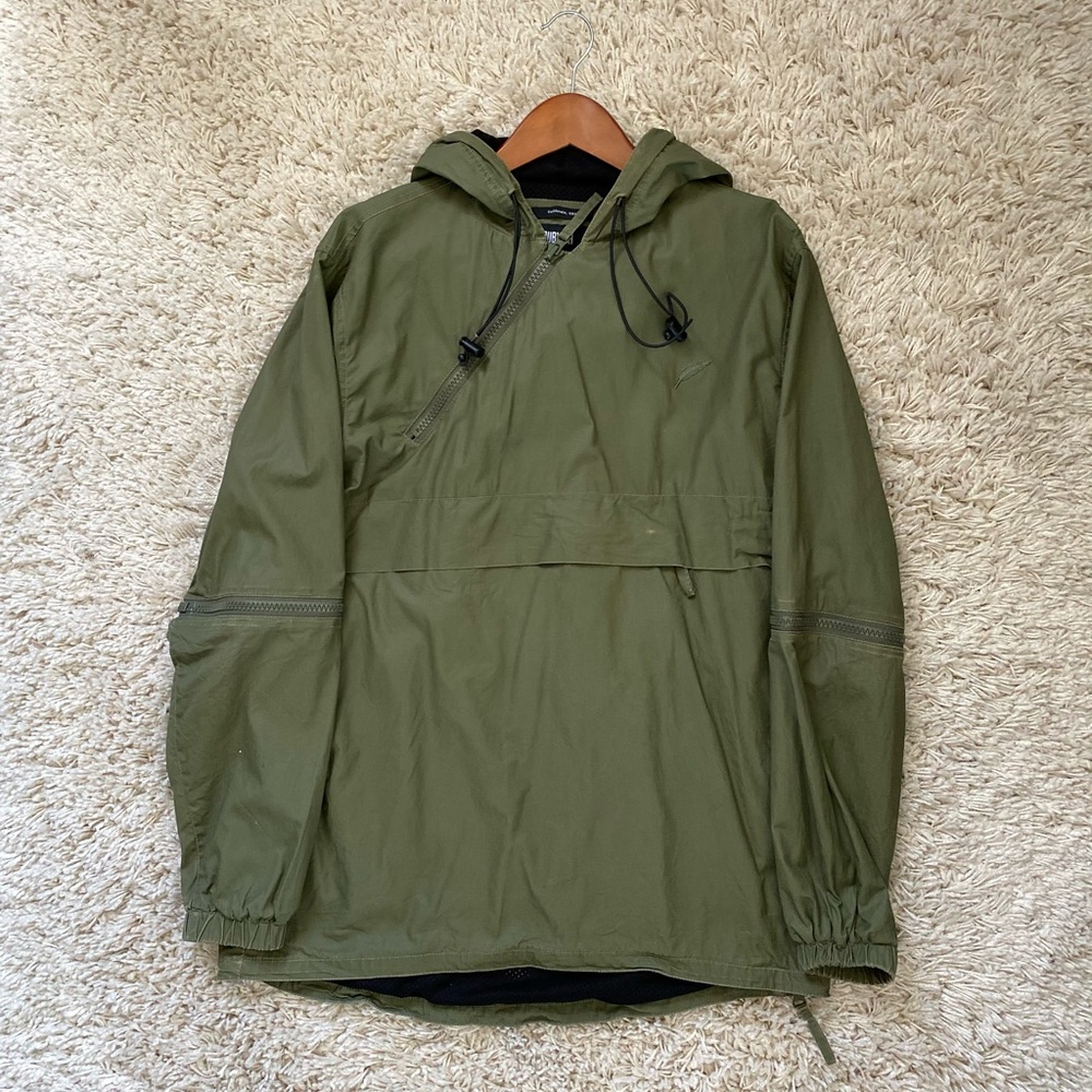 Mens Publish Brand Wind Breaker Track Jacket Large